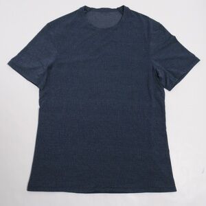 Lululemon Men's In Mind Short Sleeve Heathered Nautical Navy Size S